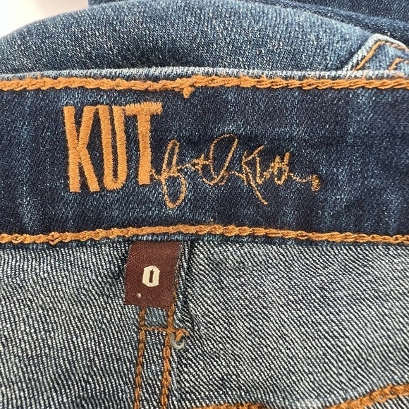 NWT Kut From The Kloth Katy Boyfriend Denim Jeans Size 0 Women’s - Picture 2 of 9